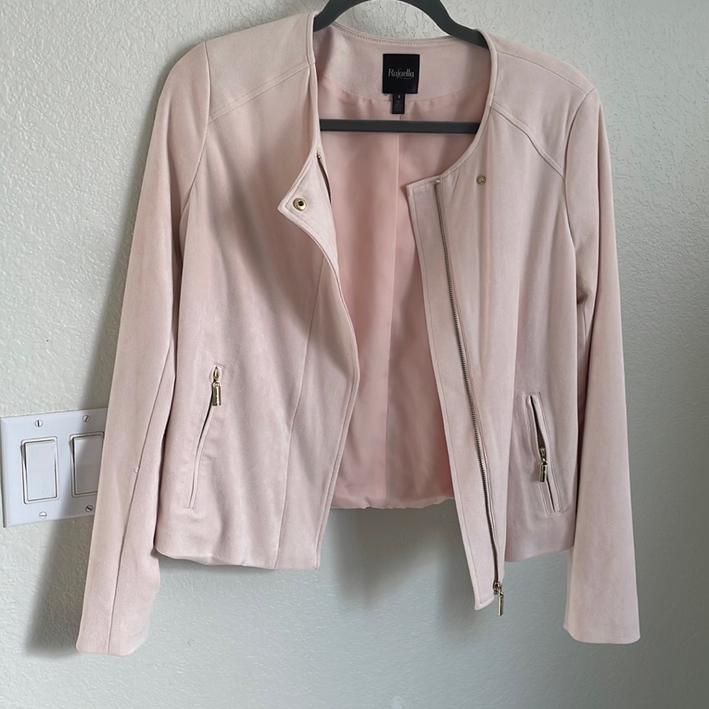 Warm suede jacket